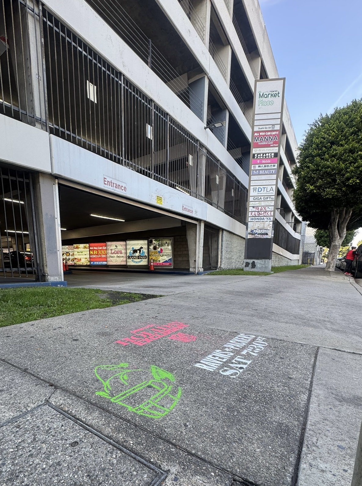 Stencil 18.1 Little Tokyo Market Place